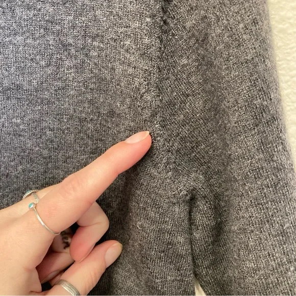 Murano Grey Wool Sweater - Picture 6 of 14